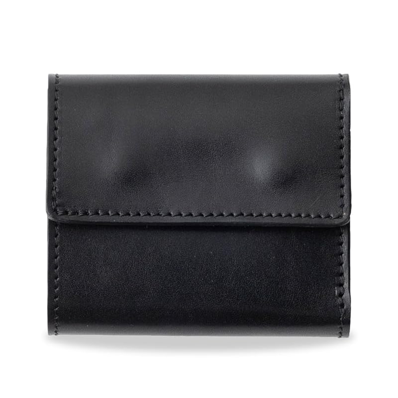 

[Greol] trifold wallet men s genuine leather tochigi leather made in Japan mini wallet compact wallet ladies wallet thin wallet slim wallet with gift