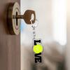 Hobby Sports Lover Tennis Ball Keychains for Accessories Bag I Love Bike Car Keyrings Jewelry Friends Father Boyfriends Gifts
