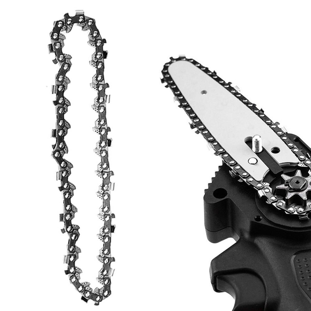 4 IN Mini Electric Chainsaw Set Electric Chain Saw Accessories Practical Electric Chain Saw Guide Plate