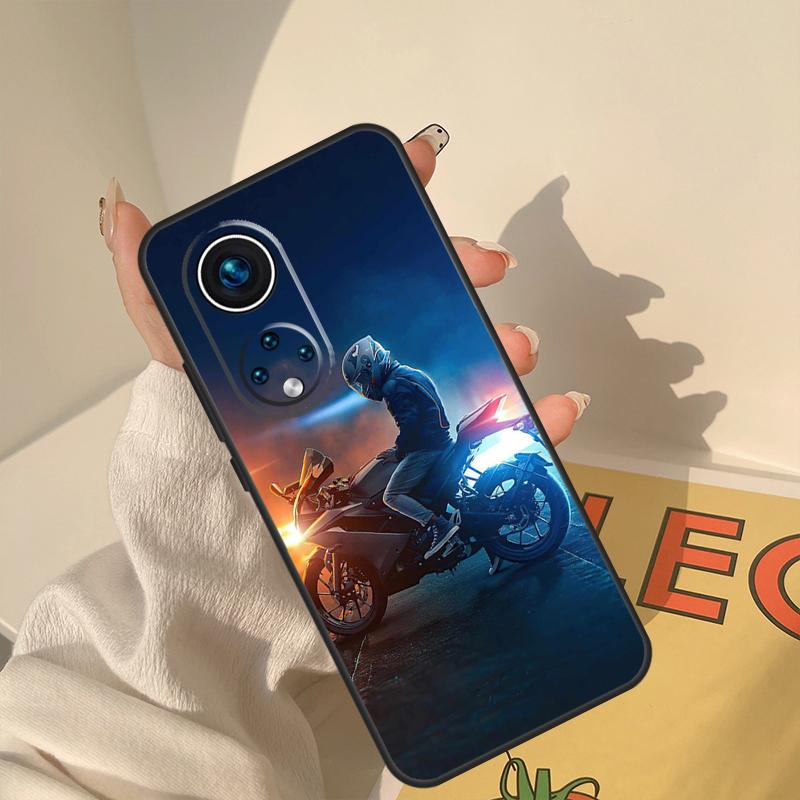 Cool motorcycle Case For Honor Magic 7 6 5 Lite Cover For Honor 200 400 Pro 50 70 90 X9 X8a X8b X9a X9b X9c