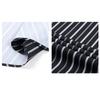 Men's High-Grade 4-Way Stretch Digital Print Striped Long Sleeve Shirt, Turn-down Collar Men Shirt Wholesale