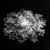 49/121/200/300Pcs Transparent Puzzle Brain Teaser Acrylic Puzzle Clear Blank Puzzle  Adults Kids
