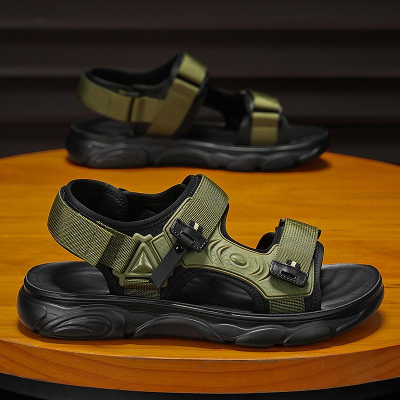 

Мода CYYTL Мужские сандалии Повседневная обувь Пляжные кроссовки Летняя уличная обувь для ходьбы Комфорт Роскошный дизайнер Кожа Мода Спорт Дышащая 44