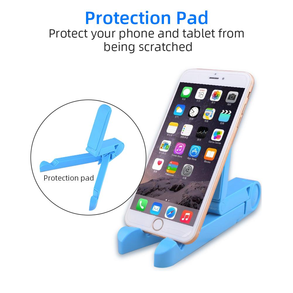 Tablet Stand Holder, Universal Adjustable Tablet Holder Stand, Compatible with iPad, iPhone, Samsung Galaxy, E-Readers, Kindle Fire Tablets