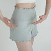 Debiweeo Women'S Yoga Wear Devi-B0061-Pale Mint Pilates Viviana Ribbed Shorts