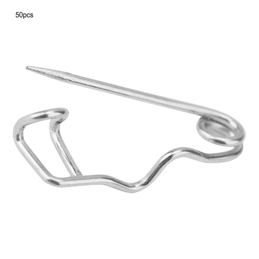 50 szt. Metalowe agrafki zabezpieczające Broszka Zapinana agrafka Zapięcie Agrafka Zapięcie Narzędzie do szycia rękodzieła (32 mm)