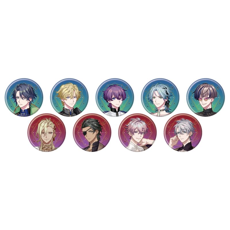 

Stellarium of the Rotating Stars 01 BOX1 [Official Illustration] Can Badge 9-piece BOX