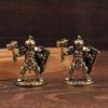 Copper Statue Home Decor Pumpkin Soldier Figurine Creative Craft Figurine