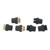 Messing Nylon Dampfreiniger Bürste 4x3cm 6 Stück/Set Zubehör Fittings