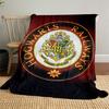 1pc Hogwarts Railways Coat of Arms Crest Outdoor Flannel Throw Blanket All Season Soft Warmth,Home Decor 1031253