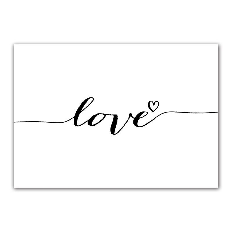 

Девушка Настенная картина на холсте Роза Одуванчик Любовь Цитата Плакаты на скандинавскую тему и принты настенные панно для декора гостиной HD2947 21x30cm no frame