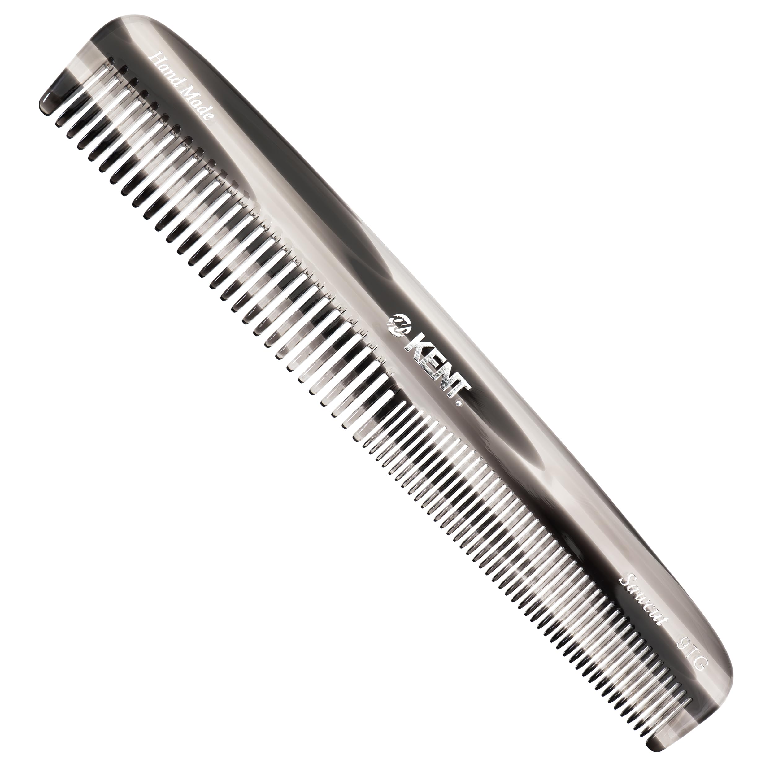 

Комод для волос ручной работы, гарантированный британским королевским 9TG G.B.KENT гребнем, серый, натуральный, семейный, серый