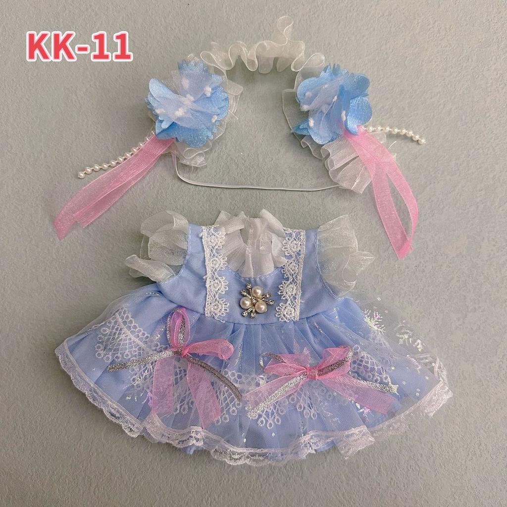 20cm Cotton Doll Clothing, Cute and Sweet Lolita Dress, 20cm Doll Dress-up Clothes