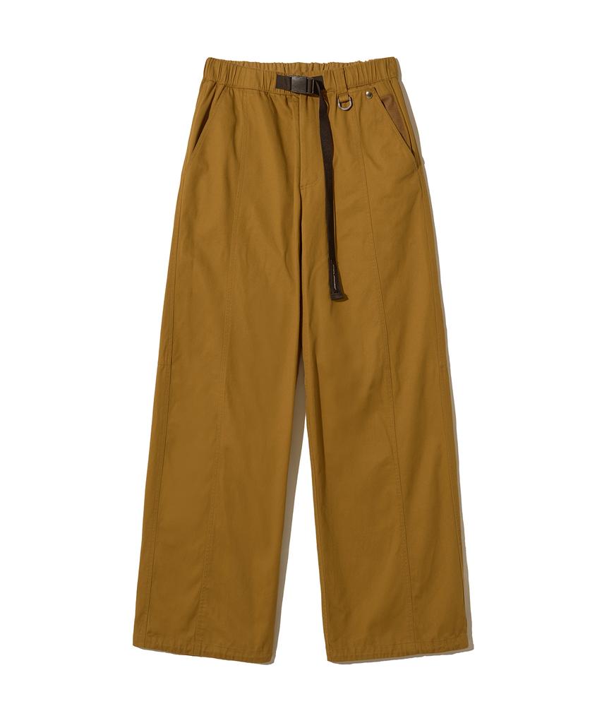 PHYSICAL DEPARTMENT Double Pocket Belt Pants Mustard