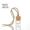 Glass Car Diffuser Bottle with Lanyard, 8ml/10ml, High-Value Aromatherapy Refillable Pendant with Lid.