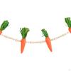 Easter Carrot Garland Decorations Home Decoration Carrots Banner Garlands for