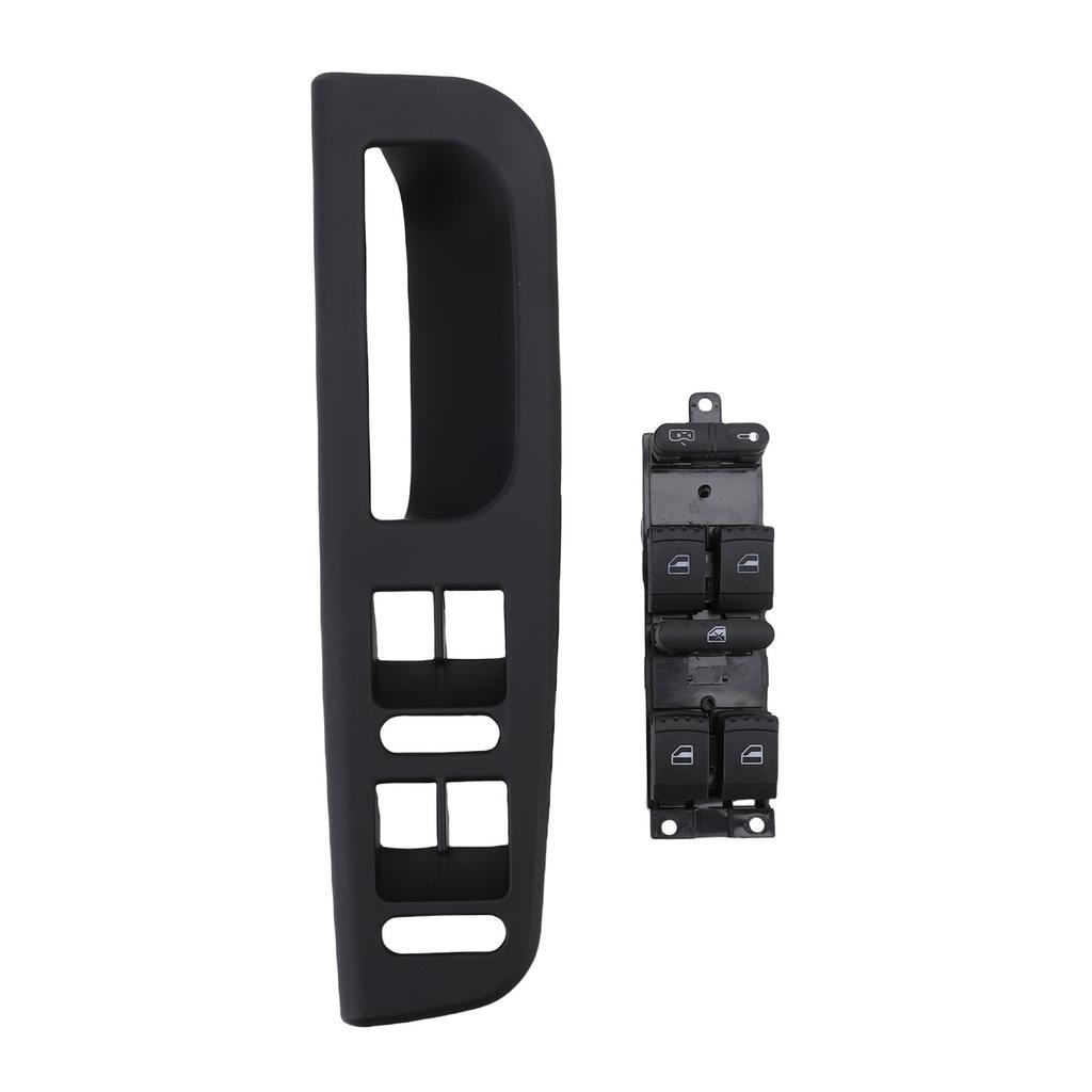 Window Master Switch and Bezel Set 3B1867171E 1J4959857D Car Window Controls and Panel Set