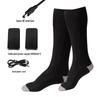 Kangluo Rechargeable Heated Socks: Smart USB Warmers for Unisex Outdoor Use in Autumn & Winter, Ideal for Elders.