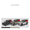 Reiseversion 1/24 TOYOTA Tacoma Legierung Pickup Automodell Diecast Metall Geländefahrzeuge Automodell Ton und Licht Kinderspielzeug Geschenk