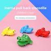 Childrens Cartoon Crocodile Rattle Car With Inertial Pullback Mechanism For Developmental Play