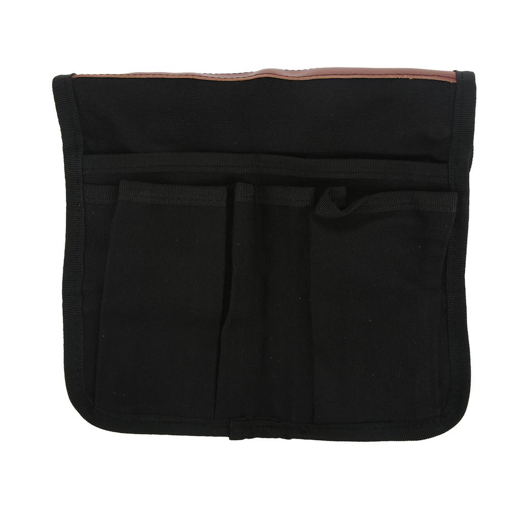 Campingstuhl Hängebeutel Canvas Armlehnen Seitenaufbewahrungstasche mit mehreren Taschen für Outdoor Angeln