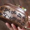 340ml Tradition Yixing Purple Clay Teapot Handmade Flower Bird Tea Pot Beauty Tea Infuser Kettle Chinese Household Zisha Teaware