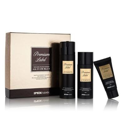 IPKN Man Premium Label All-in-One Black Special Set, 1 Piece