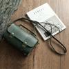 Johnature Sac messager Vintage en cuir de vache véritable pour femmes, sac à main de loisirs fait à la main, sacs à bandoulière de couleur unie
