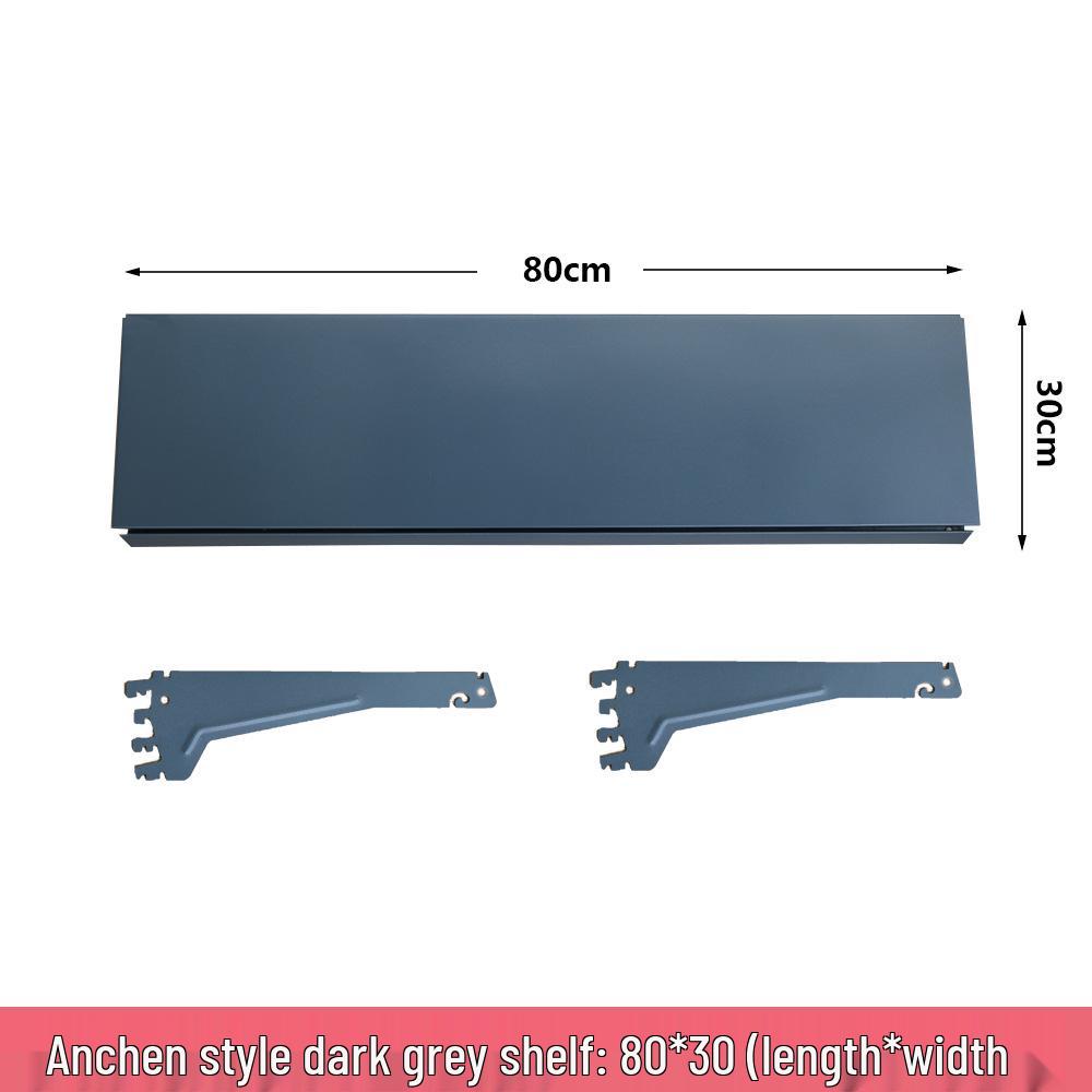 Anchen Style Gray White Thickened Display Rack Shelf Partition