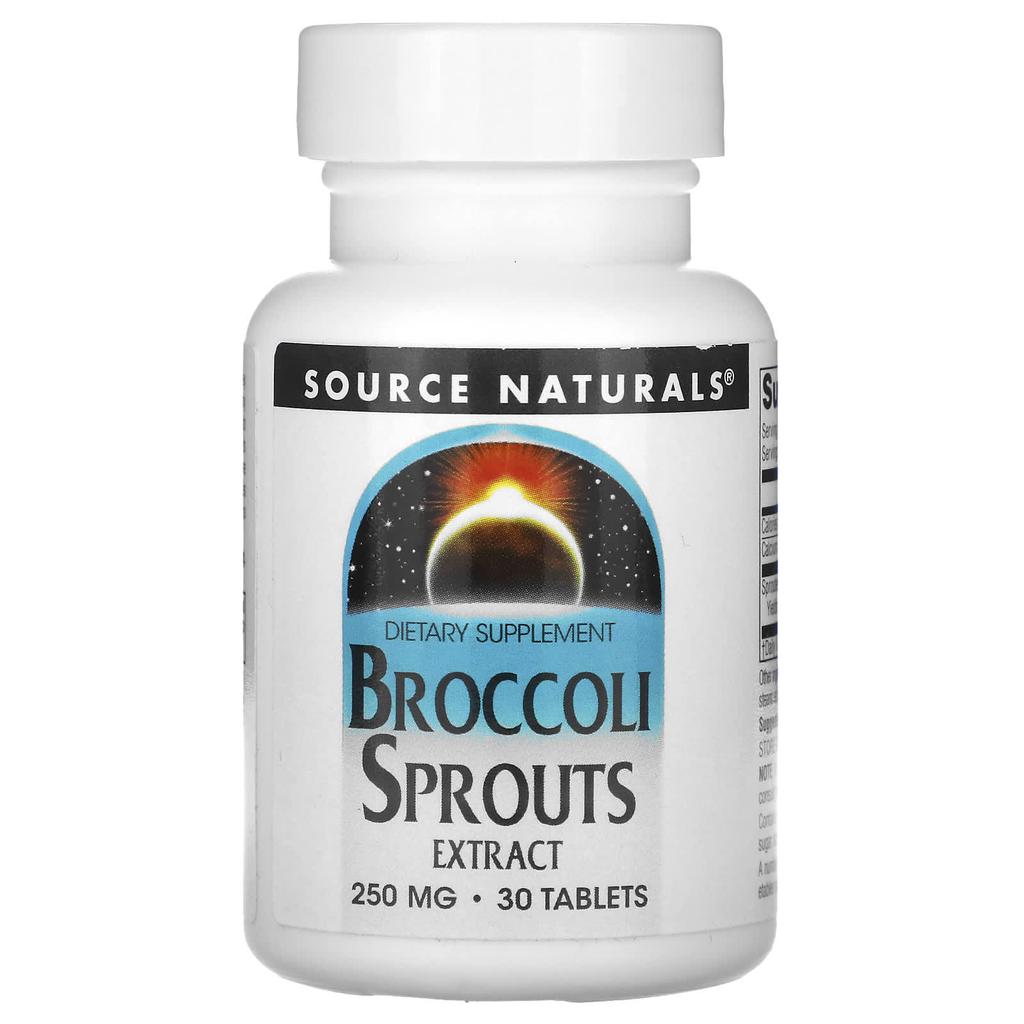 Broccoli Sprout Extract, 500Mg, 30 Tablets (250Mg Per Tablet)