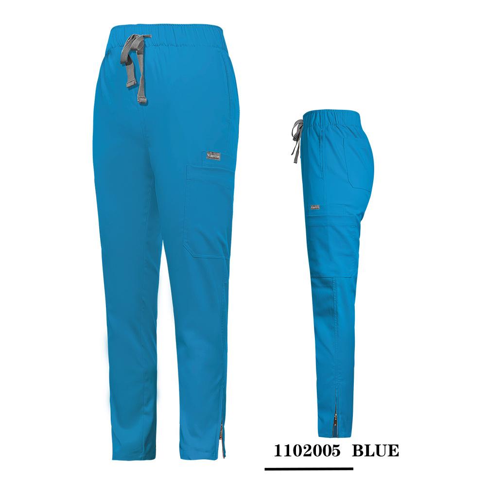 

Брюки с высокой талией на молнии Униформа Аксессуары для медсестер Салон красоты Работа для врачей Медицинские халаты XXL