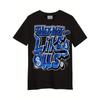 Men's 100% Graphic T-Shirt with Bold "They Don't Like Us" Graffiti Print - Casual Streetwear Regular Fit Round Neck Tee