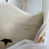 Great LOUIS VUITTON Sneakers timeout line Monogram star Leather White Canvas Used