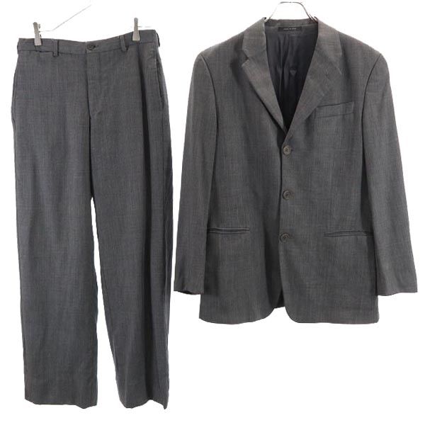 Emporio Armani Made In Italy Wool Overall Handle Suit Setup Men's Used