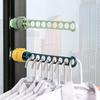 Clothes Drying Artifact Portable Hanging Drying Rack Window Clothesline Extendable Outdoor Outdoor Laundry Rope