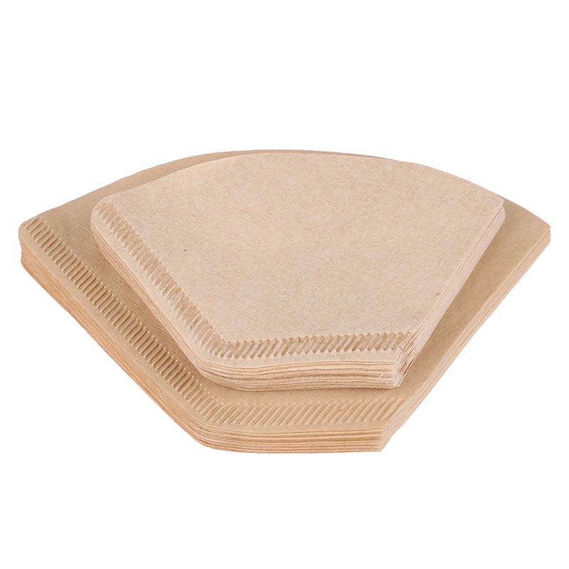 40 ks ekologických nebělených originálních dřevěných ručních dripperů na kávu