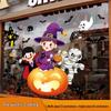 Halloween Window Cling Stickers for Kindergarten & Store Decor