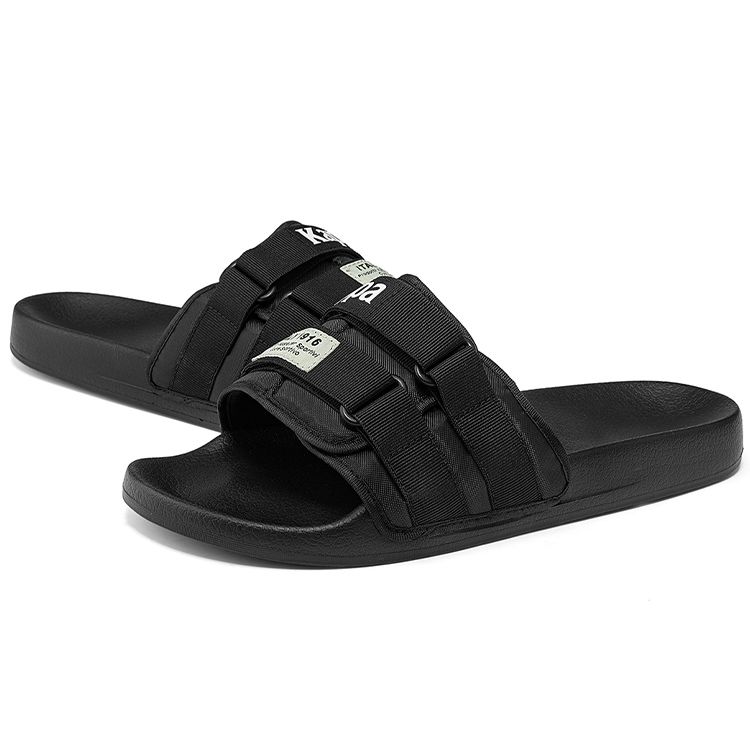 Kappa Velcro Sports Slippers Unisex Footwear Black K0CX5LT02D-990