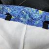 [Leinentasche] Van Gogh-Leinentasche, Ölgemälde, Sternennacht, Sonnenblumen, Aprikosenblüten, selbst Openair-Kaffeesitz-Handtasche