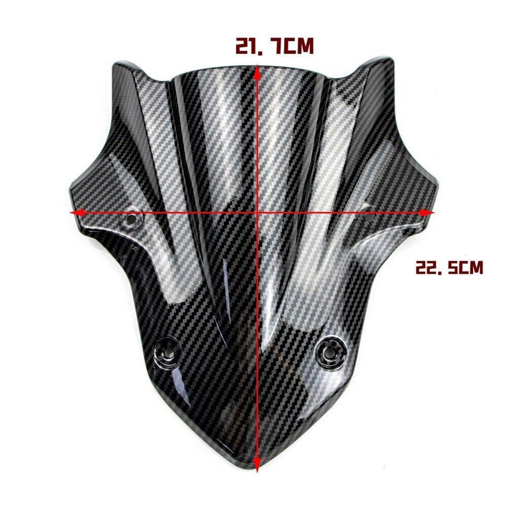 2017 2018 2019 Motorcycle ABS Plastic Windshield Windscreen Wind Deflector For Kawasaki Z900 Motocross Accessories Enduro