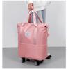 Expandable Waterproof Yoga & Travel Bag with Universal Wheels and Wet/Dry Separation