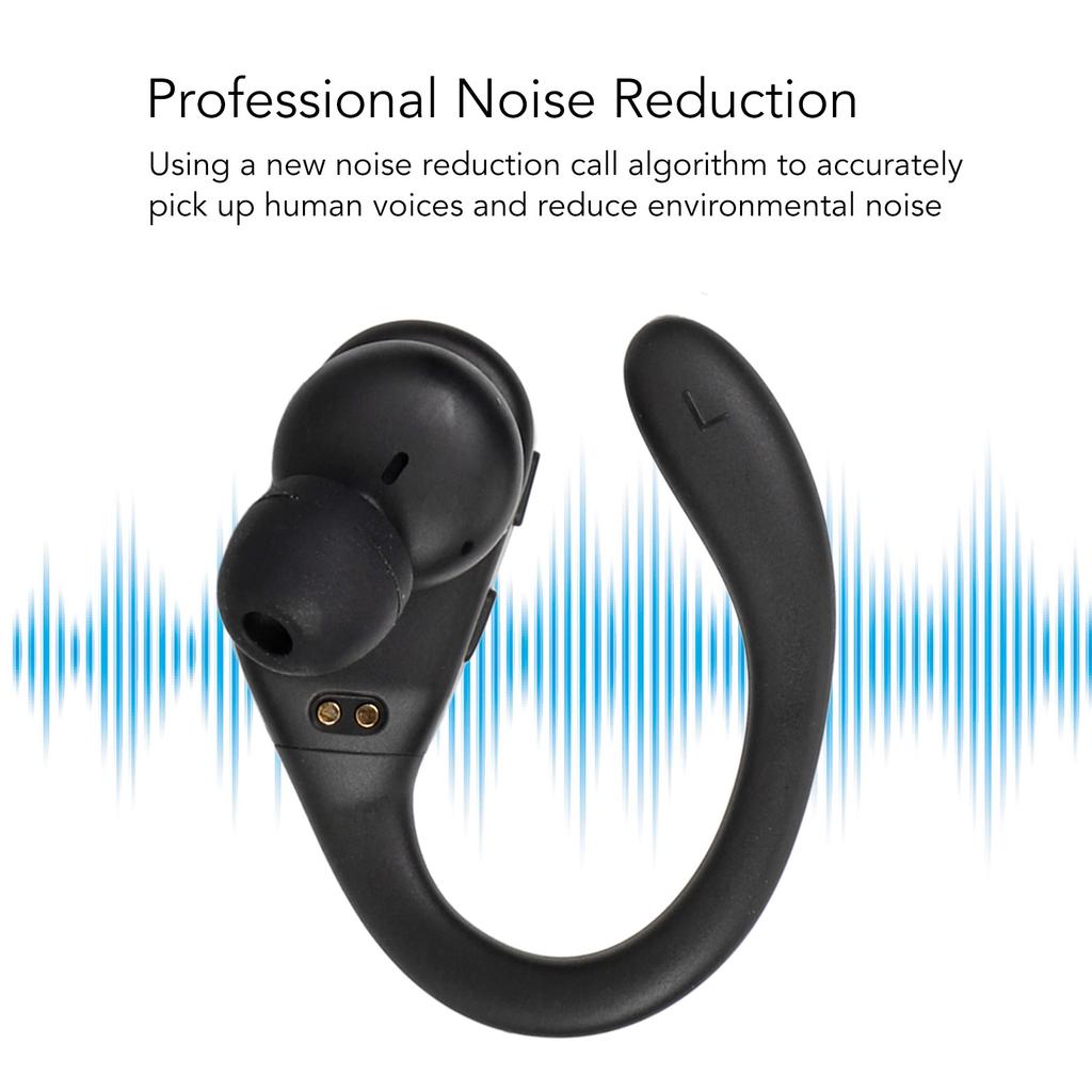 Bluetooth wireless translation earphones with 144 language noise cancelling stereo sound and charging case