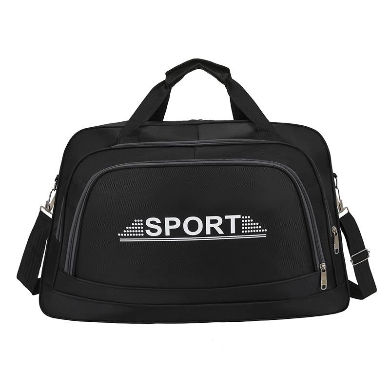 Durable Oxford Cloth Travel Bag: Large Capacity, Portable for Short Business Trips and Fitness.