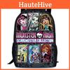 Unisex High Monster 15in Backpack Ergonomic Support Oxford Fabric Schoolbag