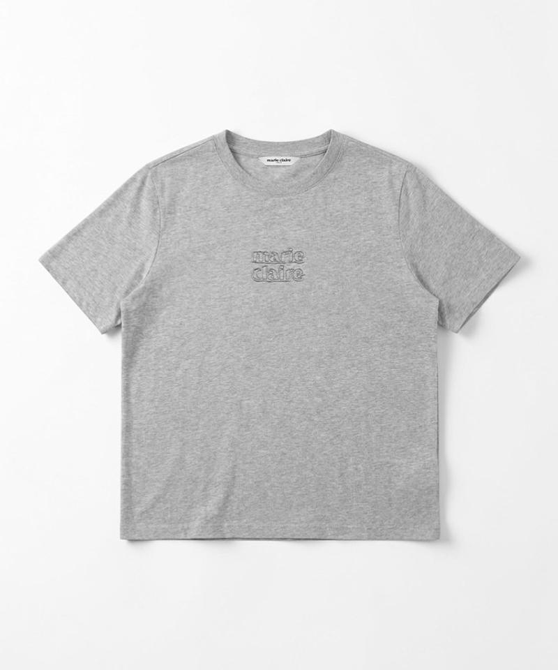 MARIE CLAIRE Logo Patch Short Sleeve T-Shirt (Magbts12Mmg)