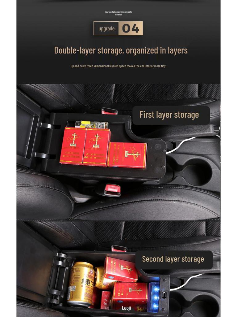 MG ZS Custom Armrest Box with Storage