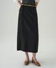 Deuloupisumeon H-Line Strap Pencil Skirt [Ash Cream]