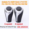 ZG Car Gear Shift Knob For BMW Serie3 F15 F20 F21 F30 F31 F32 F33 F34 F35 F36 F40 Shift Button Gear Lever Head Shifter 5/6 Speed
