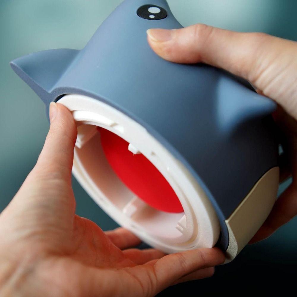 NEW Shark-shaped Drink Coaster Eye-catching 3D Printing Drink Holder Creative Fun Cup Holder Party Decorations