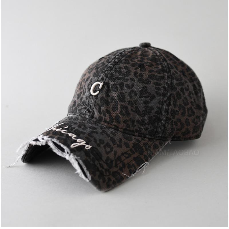 Broken Brim Letter Embroidery Edging Baseball Cap Men's and Women's Fashion Trend Casual Versatile Cap